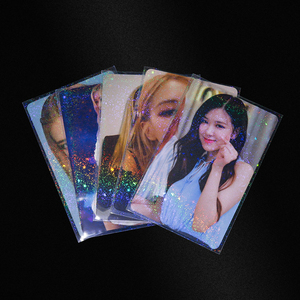 Sandstorm+Stars 5000pcs HOLOGRAM KPOP Photocard CARD SLEEVES, Holographic LOMO PC Card Sleeves - Product Image 4