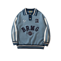 Pull en tricot unisexe de couleur unie pour hommes Logo personnalisé Optique Impression variable Pull à col rond Pull en tricot unisexe