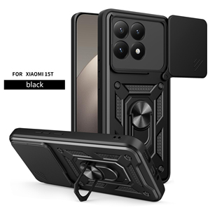 Custodia anulare in TPU 360 <span class=keywords><strong>Antishock</strong></span> di lusso custodia per supporto magnetico auto per XIAOMI 15T custodia scorrevole per fotocamera magnetica custodia antiurto - Product Image 6
