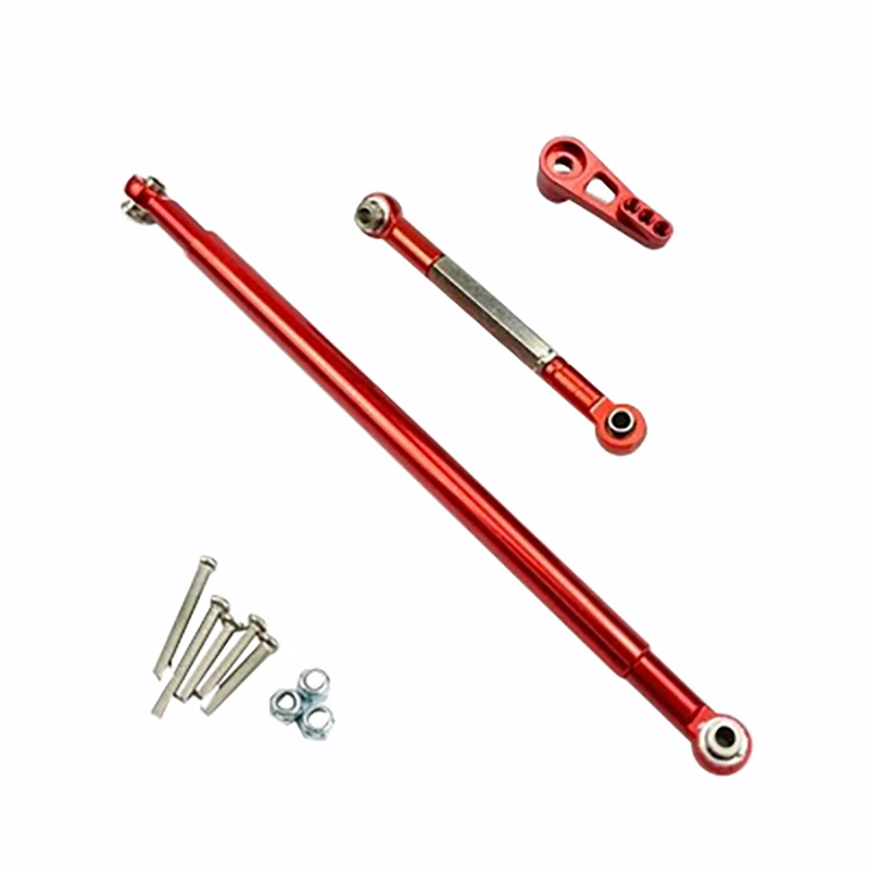 Adjustable Steering Link Rod/Servo Pull Rod/Servo Arm for 1/12 RC Car MN128 MN86 G500 Accessories Parts