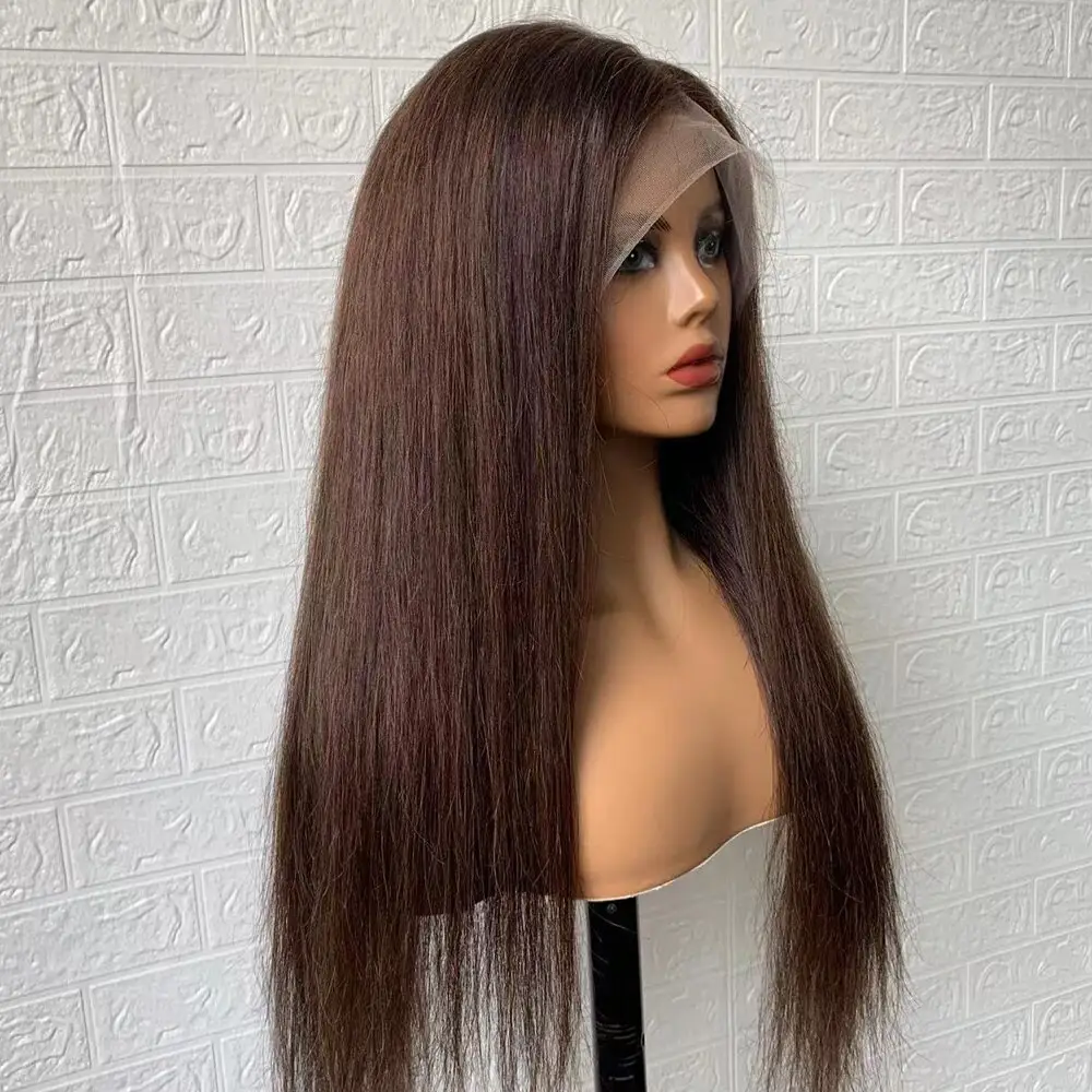 Super Doble Dibujado Raw Vietnamita Cabello Humano HD 13x4 13x6 Pelucas de Encaje Frontal Virgen Vietnamita Cabello Humano HD Pelucas de Encaje Frontal