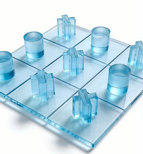 Juego de Mesa Clásico para Niños, Duradero y de Lujo, <span class=keywords><strong>en</strong></span> Acrílico, Tic Tac Toe XO, Juego Familiar, Múltiples Estilos, Juego de Ajedrez - Product Image 2