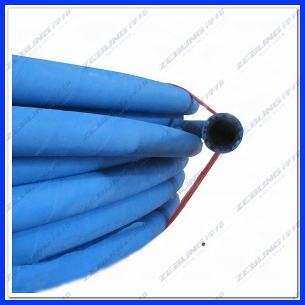 50 Ft. 1/2 In. Rubber Air / Water Hose With 1/2 In. NPT Fittings