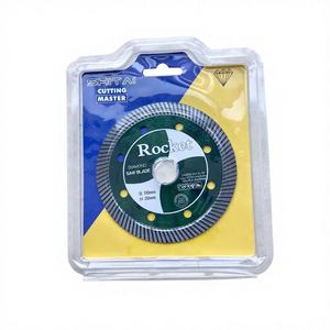 Lame de <span class=keywords><strong>scie</strong></span> diamantée 115 mm, maille fine turbo, pour la découpe de carreaux de porcelaine et de céramique, haute efficacité - Product Image 5