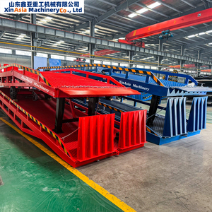 Puente de embarque móvil, carretilla elevadora de altura ajustable, rampa de descarga de carga móvil Compatible, condición de Material de tipo dividido, nuevo - Product Image 5