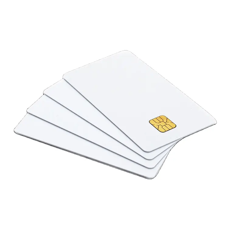 Smart plastic card custom manufacturer contact ic card printing rfid magnetic stripe cards