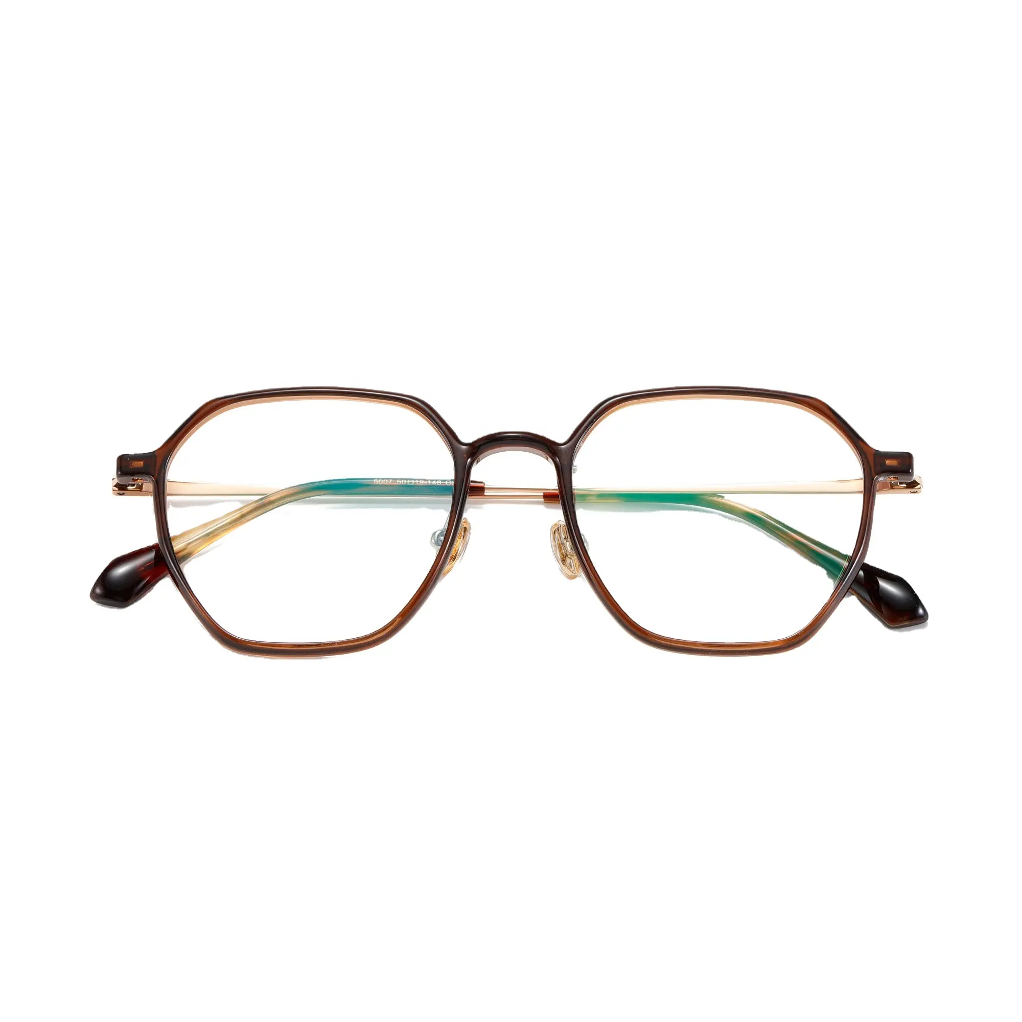 उच्च गुणवत्ता वाले एसीटेट चश्मा फ्रेम विंटेज लाइट आई ग्लास फ्रेम पुरुषों के लिए ऑप्टिकल चश्मा डिजाइनर सेलूलोज़ एसीटेट आईवियर