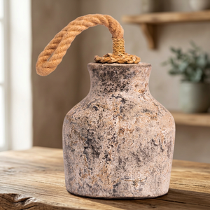 Tope de puerta de arcilla Abimanyu 17x17x20CM (38CM de altura total) - Product Image 2