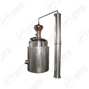 DYE Destilador Alkohol Alambic Kupfer Mondschein 100 Gallonen noch zu verkaufen