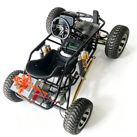Kart électrique tout-terrain 2000W 70V40A pour adultes, 4 roues, avec frein à disque hydraulique arrière