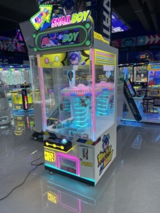 Machine à pinces de luxe pour jouets avec <span class=keywords><strong>60</strong></span> pinces, jeu de grue à monnayeur pour la capture de prix et de cadeaux, avec accepteur de billets - Product Image 4