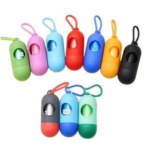 Distributeur de sacs à déjections canines promotionnel, lavable et biodégradable, porte-sacs à déjections en forme de pilule pour animaux de compagnie - Product Image 2