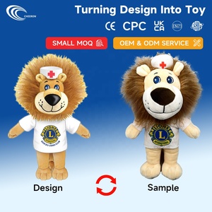 Giocattoli <span class=keywords><strong>di</strong></span> <span class=keywords><strong>Peluche</strong></span> Animali Lavorati all'Uncinetto, <span class=keywords><strong>Canguro</strong></span> con Cucciolo - Product Image 5