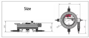 SFP-300自動フィードポータブル外部マウントフランジ加工機用0 "-12" - Product Image 2