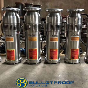 Bomba de agua sumergible trifásica pequeña de acero inoxidable 5.5kw para fuente - Product Image 4