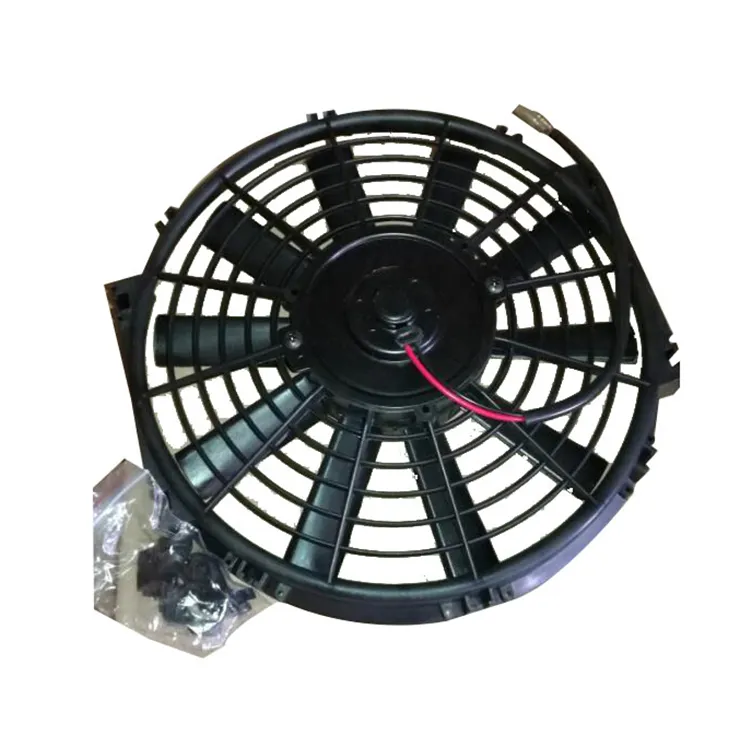 ACTECmax China Fornecedor 80W 12 Polegada PUSH 12V Ventilador Do Carro Auto Radiador AC Ventilador Condensador De Refrigeração AC.117.009.12