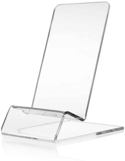 Custom Clear Durable Portable Acrylic Mobile Cell Phone Display Rack Stand for Desk