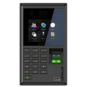 Máquina de control de acceso de asistencia integrada 1500-Huella digital 500-Face 100K-Record Pantalla de 2,8 "Producto de control de acceso biométrico - Product Image 1
