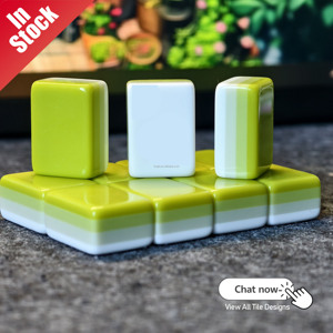 Fichas de Mahjong Americanas Rojas, Fichas Acrílicas de 4 Capas con 160 Cartas, Juego de Lujo Grabado e Idea de Regalo de Navidad - Product Image 3