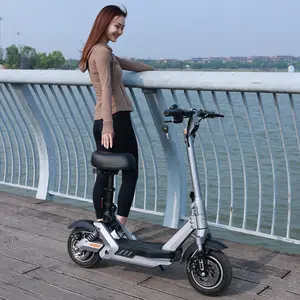 Scooter elétrico leve de 800 W de longo alcance com autoequilíbrio, scooter elétrica para adultos