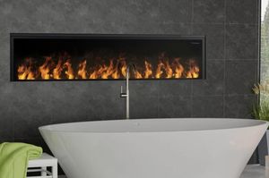 <span class=keywords><strong>Chimenea</strong></span> Eléctrica Qijiang LED de 800 mm, Modelo Multimedia <span class=keywords><strong>con</strong></span> <span class=keywords><strong>Bluetooth</strong></span> y Música, <span class=keywords><strong>Chimenea</strong></span> Eléctrica 2D <span class=keywords><strong>con</strong></span> Simulación de Llama - Product Image 5