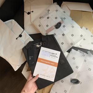 T-shirt Homme Col Rond Manches Longues Coupe Droite en Fibre de Polyester Jacquard 220g, Très Élastique, Décontracté et Tendance, Printemps-Automne - Product Image 5