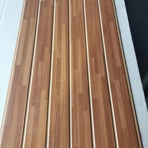 Giá rẻ <span class=keywords><strong>PVC</strong></span> Trần Bảng điều chỉnh in ấn Nature gỗ Laminate <span class=keywords><strong>PVC</strong></span> Panel tường gạch Trần cho trang trí nội thất - Product Image 4