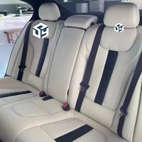 Housse de siège de voiture universelle en cuir Nappa imperméable de haute qualité, accessoire de décoration intérieure de luxe Napa, pour la protection