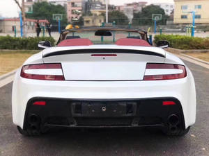 Kit de Carrocería para <span class=keywords><strong>Aston</strong></span> <span class=keywords><strong>Martin</strong></span> <span class=keywords><strong>Vantage</strong></span> V8 2007-2012, Estilo <span class=keywords><strong>F1</strong></span>, Alerón de Fibra de Carbono, Nuevo, Mejora de Diseño - Product Image 5