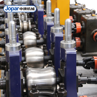Système hydraulique Tuyau Carré En Acier Faisant La Machine/Machine De Soudage De Tuyaux En Acier Inoxydable