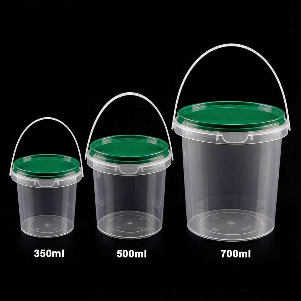 clear cup and green lid