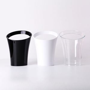 Cubo de Hielo Redondo de Acrílico de 3.2L, Resistente a Caídas, para Bar, KTV, para Cerveza y Champán, con Diseño Diagonal - Product Image 3