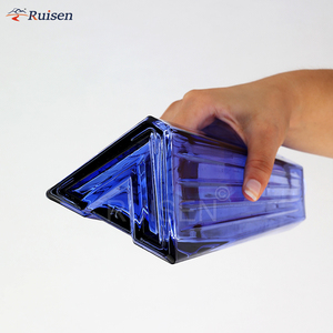 Thiết kế độc đáo sọc bao bì thủy tinh sang Trọng Chai Thủy Tinh Rượu Whisky rượu <span class=keywords><strong>Vodka</strong></span> Chai <span class=keywords><strong>500ml</strong></span> 700ml - Product Image 5