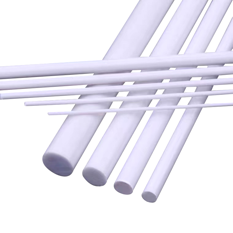 Tiges Rondes En Plastique ABS - Diamètre 4mm, Longueur 50cm - Lot De 10 - Pour Modélisme, Bricolage, Construction - Solide Et Facile à Usiner