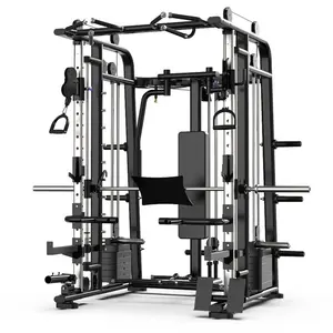 Máquina Smith de uso doméstico multifunción con equipo de gimnasio de pila de peso