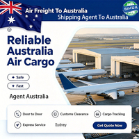 Service de logistique de transitaire aérien express DDP CIF vers l'Australie, aéroport d'Adele, livraison porte-à-porte, transit rapide