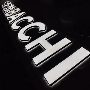 ป้ายไฟส่องสว่างด้านหน้าป้ายไฟ LED ตัวอักษรสำหรับ3D ธุรกิจ - Product Image 2