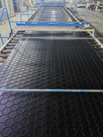 Neuer Typ HDPE Temporäre Bodenmatte Bagger-Bodenschutzmatte 4x8