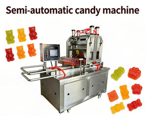 Línea de Producción de Dulces y Golosinas Semiautomática, Máquinas para Hacer Caramelos Blandos, Gomitas y Vitaminas - Product Image 1