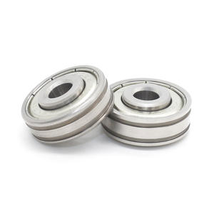 Rodamiento de Polea Recubierto de Goma con Anillo Exterior de Doble Ranura y Anillo Interior Protruso, Rodamientos Especiales No Estándar Producidos por el Fabricante - Product Image 3