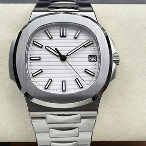 Reloj Mecánico Impermeable de Súper Calidad, 40 mm, Fábrica DDF, Movimiento ETA 330, Grosor 8.3 mm, Esfera Blanca 5711, pp - Product Image 1