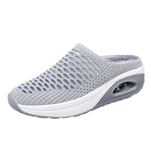 Zapatos de Playa con Plataforma y Amortiguación de Aire para Mujer, Estilo Slip-On, que Aumentan la Estatura, Tendencia de Moda para Primavera, Verano y Otoño - Product Image 1