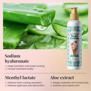 KORMESIC Loción Corporal Nutritiva Profunda de 200ml, Repara la Barrera Cutánea, Aclara de Larga Duración, Aroma a Helado, Donut, Postre, Pastel Dulce - Product Image 6