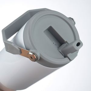 Sublimation 30Oz Outdoor Stainless Steel Sports <b>Vacuum</b> Travel Car Cup Thermal Ice King Tumbler Cup Bottle With Straw Handle - Product Image 4