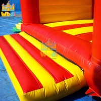 WODI Tobogán Acuático Comercial de PVC de Grado Comercial de 0.55mm para Niños y Adultos, Lona de PVC WODI Plato