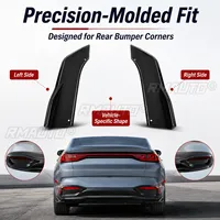 For Volkswagen Lamando L 2022-2024 Car Accessories Rear Bumper Corner Splitters Sport Style Rear Lip Canard Kit