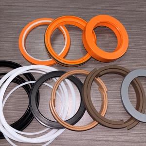 适用于神工SWE60臂式挖掘机的液压NBR丁腈橡胶油封，耐高温PTFE油封 - Product Image 1