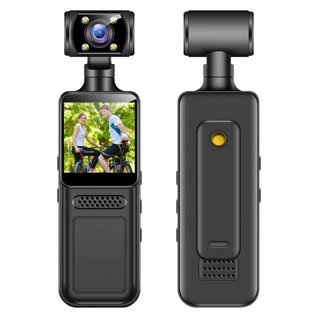 Popular Handheld 1080P FHD Action Camera 360degree Rotatable WIFI Handy Camera with  IPS Screen Outdoor Selfie Action Camera
