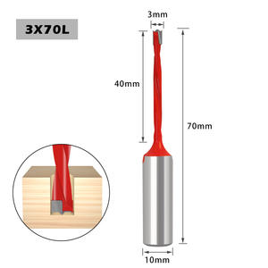חתיכות קידוח עץ עבור עובד משעמם קידוח חור קידוח קצת קרביד קצת קרביד עבור כלי מכונה חור ראיתי כלי חיתוך - Product Image 5