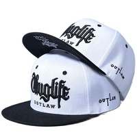 Casquettes Snapback Hip Hop Unisexe à 6 Panneaux à Visière Plate avec Broderie Sportive Personnalisable pour Hommes et Femmes